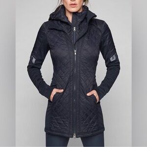 Athleta Women's Quilted Navy Jacket